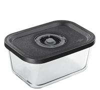 Küchenprofi EASYFRESH Caja de vacío M | Vidrio irrompible | Conservar alimentos mediante bomba de vacío | Caja de vacío con tapa de plástico | Hermética y a prueba de fugas | Horno y lavavajillas
