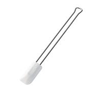 Küchenprofi Espátula de silicona resistente al calor hasta 300 °C | 20 cm de largo | Mango de acero inoxidable | Apto para lavavajillas | Espátula para hornear masa | Tortilla y tortitas