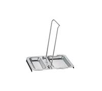 Küchenprofi KP1002232800 - Soporte para cucharas de acero inoxidable 18/8, color plateado