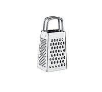 Küchenprofi Vierkantreibe MINI-KP1005082800 Rallador Cuadrado, Acero Inoxidable, Plateado