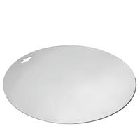 Küchenprofi Paleta para tartas de aluminio, pala para pizza, diámetro de 28 cm, altura: 0,9 mm