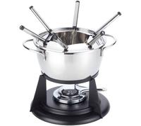 Küchenprofi St. Moritz - Juego de fondue, color plateado