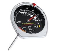 Küchenprofi Termómetro para asar y horno, termómetro combinado para horno/temperatura de cocción al mismo tiempo, indicador de temperatura para diferentes tipos de carne, sensor de medición de 11,5