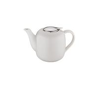 KÜCHENPROFI Tetera LONDON 1,5l Cerámica/Blanco blanco