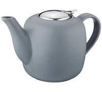 Küchenprofi Tetera Londres, cerámica, 8 tazas, apta para lavavajillas, tetera de 1,5 litros, óptima capacidad de almacenamiento del calor, tetera con filtro