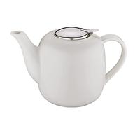 Küchenprofi Tetera London | de cerámica con filtro | Apto para lavavajillas | Capacidad de almacenamiento del calor para disfrutar del té de larga duración | Tetera con filtro | 8 tazas | 1,5 L