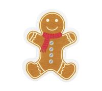 Küchenschwämme,Kratzfester, weicher Schrubberschwamm Weihnachtsbaum-Lebkuchenmann-Design Zum Geschirrspülen - Mehrzweckreiniger, Scheuerschwamm, Reinigungsmittel für Die Küche zu Hause