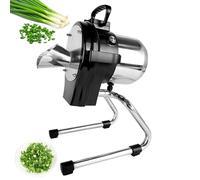 KüchenSparx Elektrischer Gemüseschneider Set para cocina | multifuncional para Paprika, Zwiebeln, Lauch, Frühlingszwiebeln, Koriander, kompakte Größe für kleine Küchenflächen