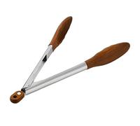 Küchenzange | 30 Zentimeter Verriegelbares Hitzebeständiges Küchenutensile - Aus Holz Gefertigte Grillzange,Für Lebensmittel Barbacoa Grill Brot Toast Pasta Buffet Fisch Lebensmittelzubereitung