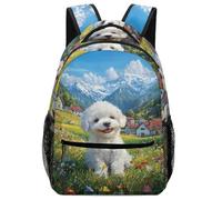 KUEhhhr Forest Spirit God Art Animal - Mochila para niños, correas ajustables y organizadores de malla dobles, Estilo-1, One Size, Mochilas daypack