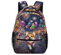 KUEhhhr Forest Spirit God Art Animal - Mochila para niños, correas ajustables y organizadores de malla dobles, Estilo-7, One Size, Mochilas daypack