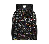 KUEhhhr Mochila escolar ligera de fórmula matemática, mochila clásica universitaria, mochila escolar de 15 pulgadas, mochila escolar para niñas y niños