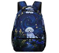 KUEhhhr Mochila infantil transpirable con diseño de animales salvajes de bosque de jabalí, mochila para el colegio, viajes, pícnics, Estilo-7, One Size, Mochilas daypack