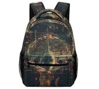 KUEhhhr Mochila multifuncional de astronauta creativa Space Explorer Spacesuits - Capacidad para libros, iPad, lonchera, Estilo-11, One Size, Mochilas daypack