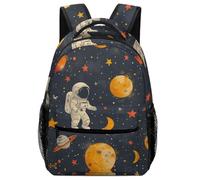 KUEhhhr Mochila multifuncional de astronauta creativa Space Explorer Spacesuits - Capacidad para libros, iPad, lonchera, Estilo-3, One Size, Mochilas daypack
