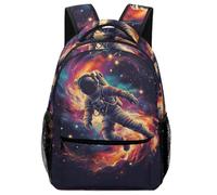 KUEhhhr Mochila multifuncional de astronauta creativa Space Explorer Spacesuits - Capacidad para libros, iPad, lonchera, Estilo-1, One Size, Mochilas daypack