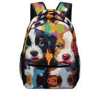 KUEhhhr Study Ready Animal Mochila Forest Spirit God Art - Organizador de cuadernos + trabillas para lápices, Estilo-2, One Size, Mochilas daypack
