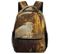 KUEhhhr Study Ready Animal Mochila Forest Spirit God Art - Organizador de cuadernos + trabillas para lápices, Estilo-5, One Size, Mochilas daypack