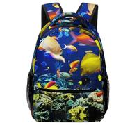 KUEhhhr Study Ready Animal Mochila Forest Spirit God Art - Organizador de cuadernos + trabillas para lápices, Estilo-13, One Size, Mochilas daypack