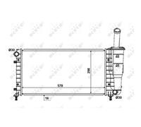 Kühler Wasserkühler Motorkühler Compatible Para Fiat Punto 188 1.2 60 188AX