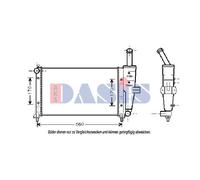 Kühler Wasserkühler Motorkühler Compatible Para Fiat Punto 188 1.2 60 188AX