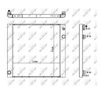 Kühler Wasserkühler Motorkühler Compatible Para Land Rover Range LM 5.0 4x4