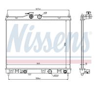 Kühler Wasserkühler Motorkühler Compatible Para Nissan NV200 Evalia