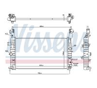 Kühler Wasserkühler Motorkühler Compatible Para Opel Meriva