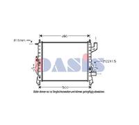 Kühler Wasserkühler Motorkühler Compatible Para Renault Twingo I C06 1.2 16V