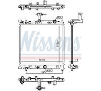 Kühler Wasserkühler Motorkühler Compatible Para Suzuki Celerio LF 1.0
