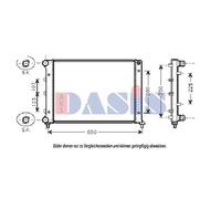 Kühler Wasserkühler Motorkühler Para Alfa Romeo 147 937 1.6 16V T.SPARK Eco 2.0