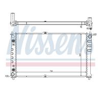 Kühler Wasserkühler Motorkühler para EISENFELS KIA Carnival II GQ 2.9 CRDi UP