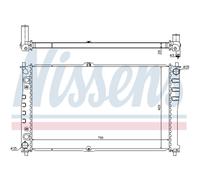Kühler Wasserkühler Motorkühler para EISENFELS KIA Carnival II GQ 2.9 CRDi UP