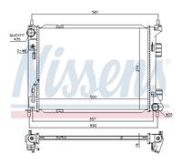 Kühler Wasserkühler Motorkühler Para Hyundai IX20 KIA Venga JC 1.6 YN 1.4 CVVT