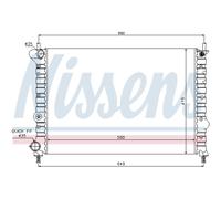 Kühler Wasserkühler Motorkühler Para Lancia Lybra 839AX 1.8 16V 2.0 20V 839BX