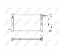 Kühler Wasserkühler Motorkühler Para Mitsubishi Outlander II CW W 2.2 DI-D 4WD