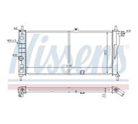 Kühler Wasserkühler Motorkühler Para Opel Kadett E CC 33 34 43 44 43B 39 49 35