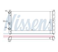 Kühler Wasserkühler Motorkühler Para Skoda Felicia I VW Caddy II Pick-Up 6U1 6U5