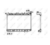 Kühler Wasserkühler Para Nissan Almera I Hatchback N15 1.4 SGXLX 1.6 SRSLX