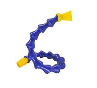 Kühlmittelleitung Tubo de aceite agua Flexible rosca macho 1/4 "3/8" 1/2 "para máquinas herramientas torno CNC(Flat mouth-400MM,4Points)