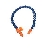 Kühlmittelleitung Tubo de enfriamiento de boquilla giratoria porosa de 1/8 "tubo de mangueras de refrigerante de aceite de agua Flexible de plástico con válvula for CNC(20 holes,400MM_WITH SWITCH)