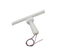 KUENCE 1 Uds. Kit de Varilla de Radar de Trabajo con radares giratorios dinámicos de Resina de Barco de simulación con Motor de 1,5 V-1,8 V for Piezas de Barco Modelo DIY (Color : A Type with Motor)