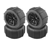 KUENCE 4 Uds 80Mm Nieve Arena neumático Rueda Piezas for SCY 16101 16102 Pro para wltoys 144001 144010 12428 124019 HBX 16889 SG1601 MJX H16 16207