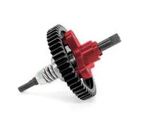 KUENCE 50T 52T 53T 54T Eliminador completo de embrague 6878 para 1/10 Traxxas Slash 4X4 Rustler 4X4 Stampede 4X4 VXL Piezas de actualización (50T rojo)