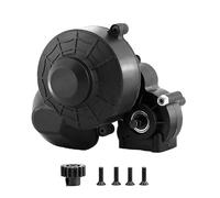 KUENCE Caja de transmisión central de marcha atrás y hacia adelante con engranaje para 1/10 RC Crawler Car Axial SCX10 II 90046 piezas de actualización