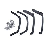 KUENCE Defensa de acero inoxidable para ceja SCX10 III AXI03007 Wrangler 1/10 RC Crawler Car Shell Parts