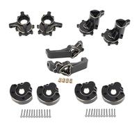 KUENCE Juego de 10 carcasas de latón para portal delantero y trasero, 8 GEN 8 1/10 RC Crawler, accesorios de piezas