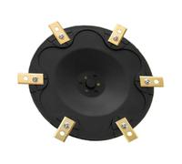 KUENCE Juego De Repuesto De Cuchillas De Titanio con Placa De Disco De 190 Mm Y Tornillos for Dreame A1 Pro, Modelos De Cortacésped Robótico Mova