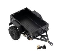 KUENCE Remolque de metal para coche, decoración de carga para TRX4M TRX4-M 1/18 RC Crawler, accesorios de piezas de actualización de coche (C)