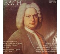 Künstlerkollektiv - Bach - Triosonaten, Johannes Walter, Werner Tast - Flöte, Reinhard Ulbricht - Violine, Isolde Ahlgrimm - Cembalo, Joachim Bischof - Violoncello,